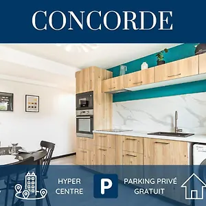  Appartement Homey Concorde - New / Free Parking / En Face Du Parc D'annemasse / A 1 Min Du Tram / Grand / Proche Geneve France